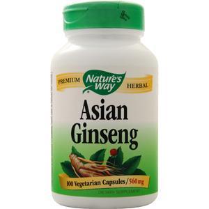 Nature's Way Asian Ginseng  100 vcaps