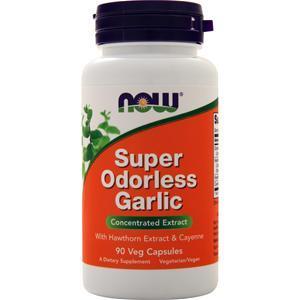 Now Super Odorless Garlic  90 vcaps