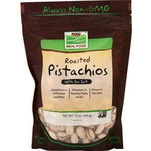 Now Pistachios (roasted and salted)  12 oz