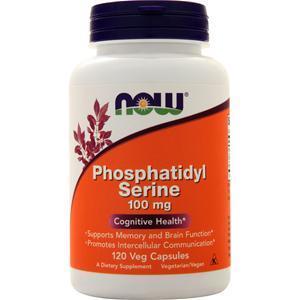 Now Phosphatidyl Serine (100mg)  120 vcaps