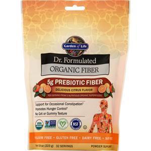 Garden Of Life Dr. Formulated Organic Fiber - Prebiotic Fiber Citrus 223 grams