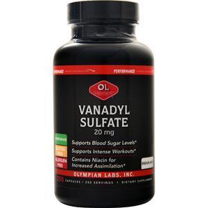 Olympian Labs Vanadyl Sulfate (20mg) with Niacin  250 caps