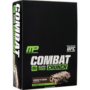 Muscle Pharm Combat Crunch Bar Cookies 'N' Cream 12 bars