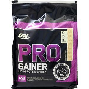 Optimum Nutrition Pro Gainer - High Protein Gainer Vanilla Custard 10.19 lbs