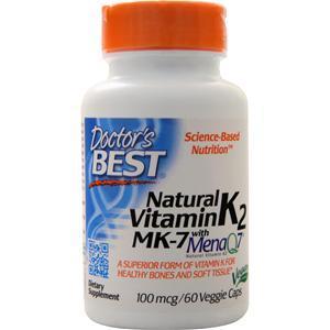 Doctor's Best MK-7 (100mcg)  60 vcaps