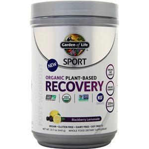 Garden Of Life Sport - Organic Plant-Based Recovery Blackberry Lemonade 446 grams