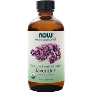 Now Certified Organic Lavender Oil  4 fl.oz