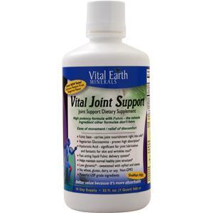 Vital Earth Minerals Vital Joint Support Liquid Passion Fruit Tangerine 32 fl.oz