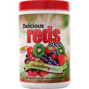 Greens World Delicious Reds 8000 Strawberry Kiwi 300 grams