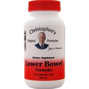 Christopher's Original Formulas Lower Bowel Formula  100 vcaps