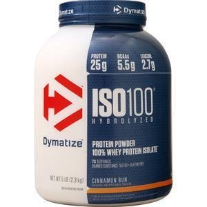 Dymatize Nutrition ISO-100 Cinnamon Bun 5 lbs