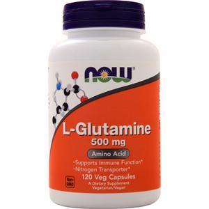 Now L-Glutamine (500mg)  120 vcaps