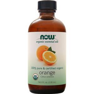 Now Certified Organic Orange Oil  4 fl.oz