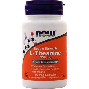 Now L-Theanine - Double Strength (200mg)  60 vcaps