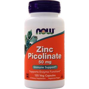 Now Zinc Picolinate (50mg)  120 vcaps