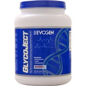 Evogen GlycoJect - Glycogen Injection Matrix Wild Berry 2.2 lbs