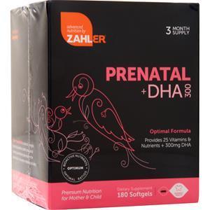 Zahler Prenatal + DHA 300  180 sgels