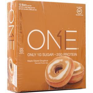 ONE Brands One Bar Maple Glazed Doughnut 12 bars