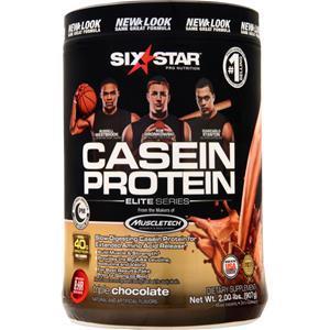 Six Star Pro Nutrition Elite Series - Casein Protein Triple Chocolate 2 lbs