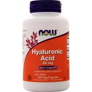 Now Hyaluronic Acid  120 vcaps