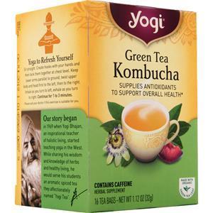 Yogi Green Tea Kombucha 16 pckts