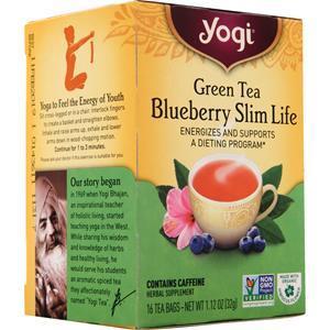 Yogi Green Tea Blueberry Slim Life 16 pckts