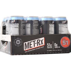 Met-Rx RTD 51 Cookies & Cream 12 cans