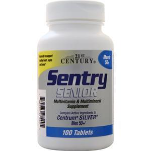 21st Century Sentry Senior Men's 50+  100 tabs