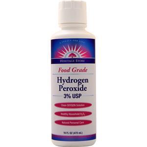 Heritage Products Hydrogen Peroxide - Food Grade (3% USP)  16 fl.oz