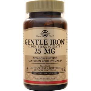 Solgar Gentle Iron (25mg)  180 vcaps