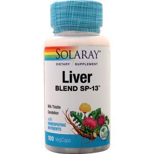 Solaray Liver Blend SP-13  100 vcaps