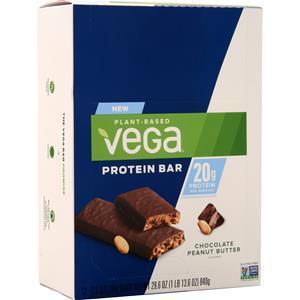 Vega Protein Bar Chocolate Peanut Butter 12 bars