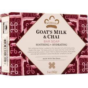 Nubian Heritage Bar Soap Goat's Milk and Chai 5 oz