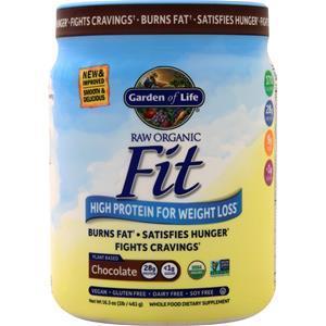 Garden Of Life Raw Organic Fit - High Protein for Weight Loss Chocolate 461 grams