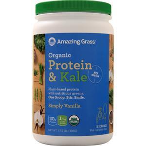 Amazing Grass Organic Protein & Kale Simply Vanilla 17.5 oz