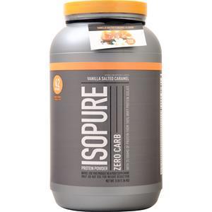 Nature's Best Isopure Vanilla Salted Caramel (Zero Carb) 3 lbs