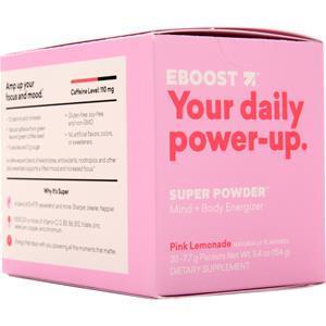 VitalizeLabs Eboost Super Powder Pink Lemonade 20 pckts