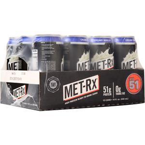 Met-Rx RTD 51 Creamy Vanilla 12 cans