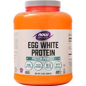 Now Eggwhite Protein Unflavored 5 lbs