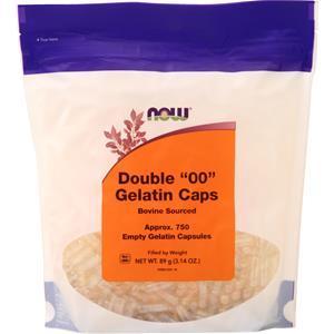 Now Double 00 Empty Gelatin Caps  750 caps