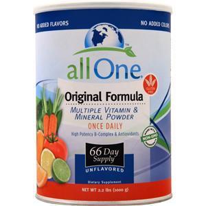 All One Multiple Vitamins & Minerals - Original Unflavored 1000 grams