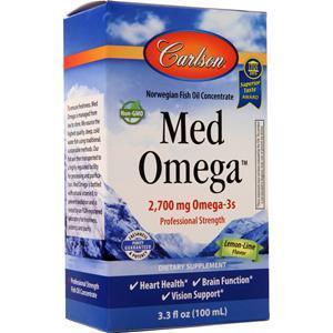 Carlson MedOmega (2700mg) Lemon Lime 100 mL