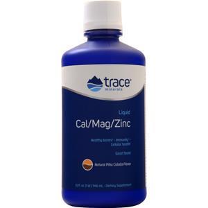 Trace Minerals Research Cal/Mag/Zinc Liquid Natural Pina Colada 32 fl.oz