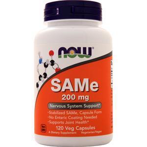 Now SAMe (200mg)  120 vcaps