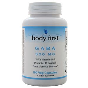 Body First Gaba (500mg)  100 vcaps