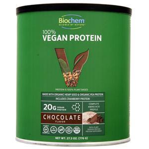 Biochem 100% Vegan Protein Chocolate 27.3 oz