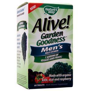 Nature's Way Alive! Garden Goodness - Men's Multi-vitamin  60 tabs