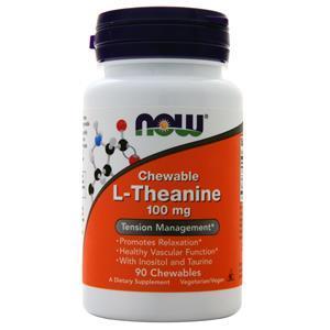 Now L-Theanine (100mg)  90 chews