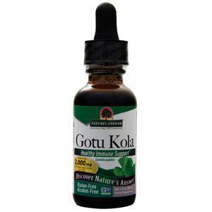 Nature's Answer Gotu Kola (Gluten and Alcohol-Free)  1 fl.oz