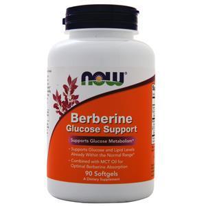 Now Berberine - Glucose Support  90 sgels